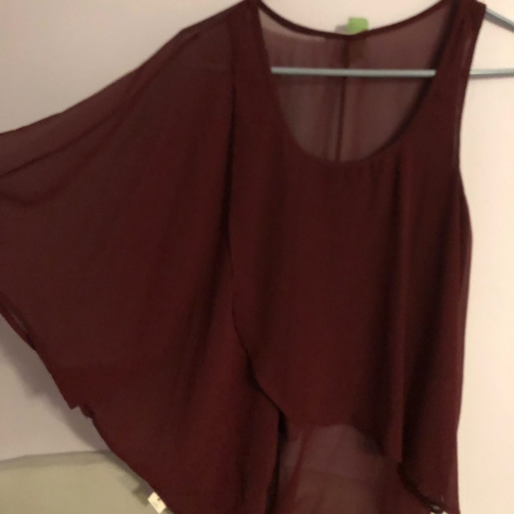 ⚡️⚡️ONE SHOULDER FLOWY TOP⚡️⚡️